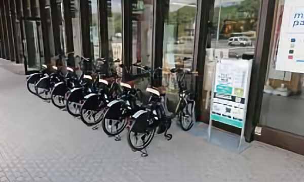 rental bike at Beppu International Tourism Port